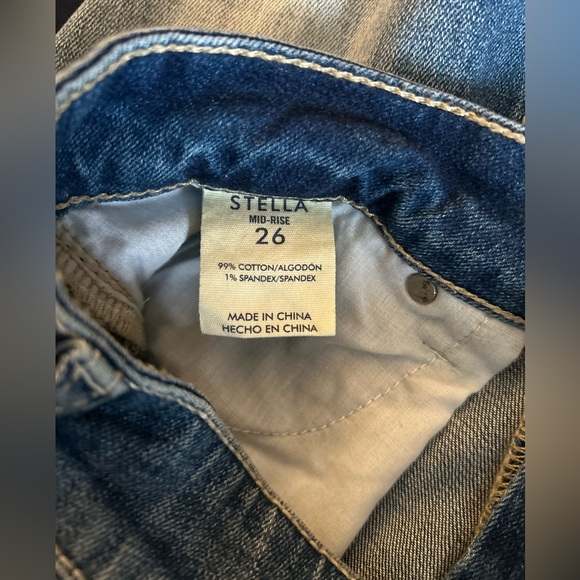 NEW NWT BKE Stella Jeans Size 26 | Mid-rise Slim Fit - Picture 8 of 8